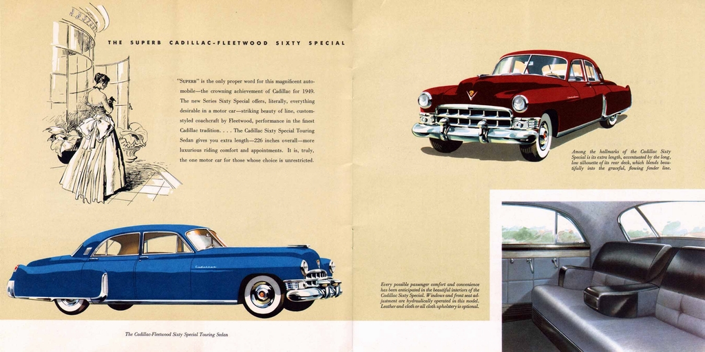 1949 Cadillac Prestige Brochure Page 8